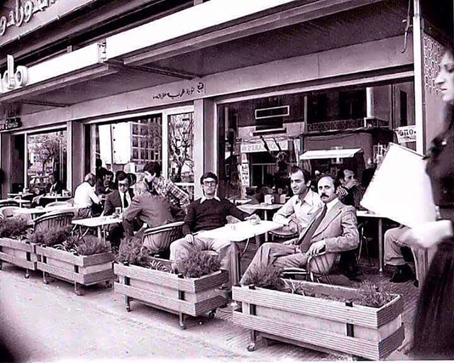  Beirut Hamra Street "Eldorado Cafe" 1974
