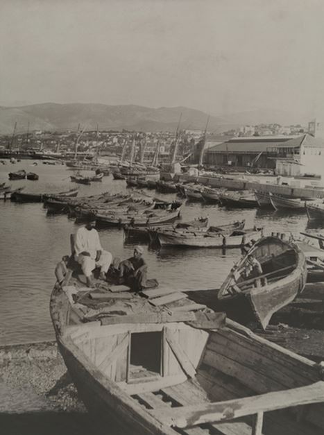 Beirut Harbour  1880s
