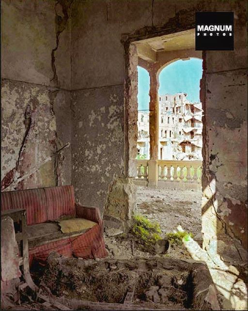 Beirut Inside Marika Hotel - 1991