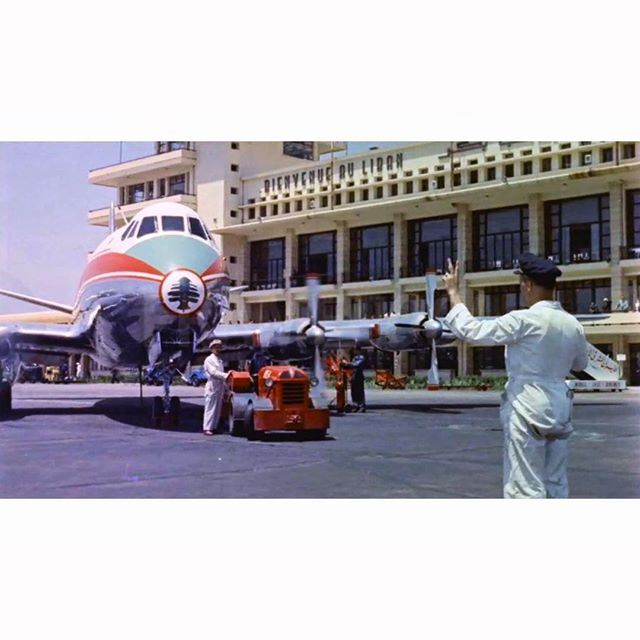 Beirut International Airport In 1955 .
