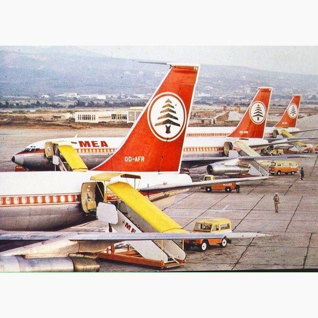 Beirut International Airport In 1971 .