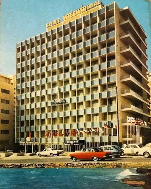 Beirut International Hotel 1967 .#Livel