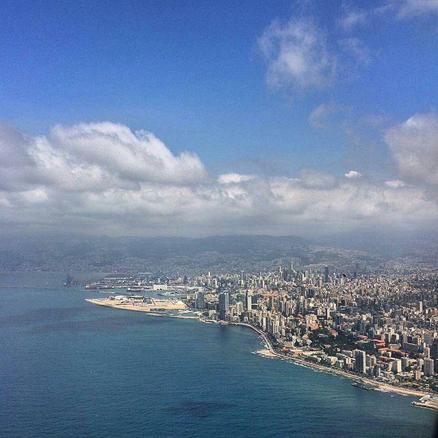 Beirut. It's not until one gets closer that the imperfections reveal themselves. Yet there, amidst these myriad flaws, is where the unique and characterful beauty of the city lays. It's good to be home. (Beirut, Lebanon)