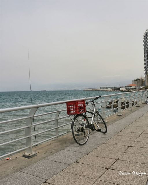 🚲 - Beirut... Lebanon  beirut  sea  Lebanese  ihavethisthingwithbikes...
