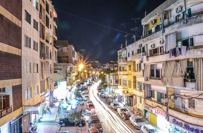  Beirut  Lebanon  BourjHamoud  Night  Life  Lights  Roads  Buildings ...
