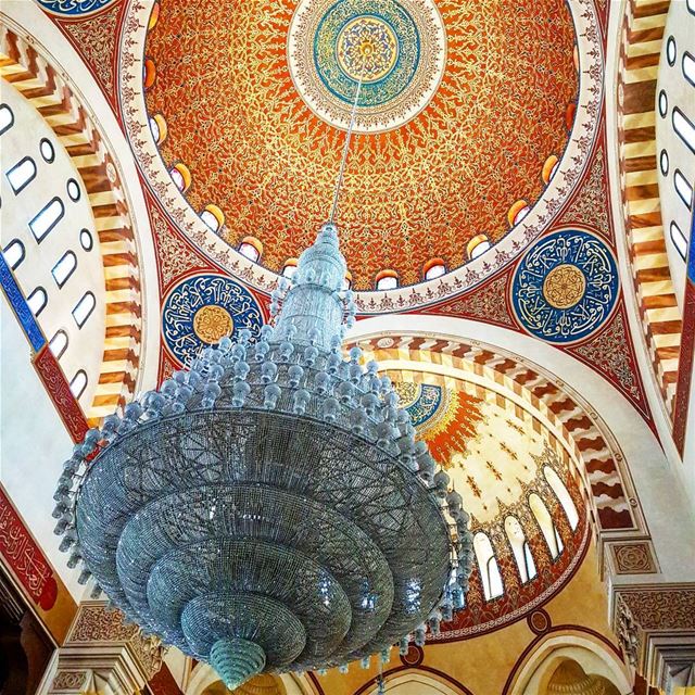  beirut  lebanon  middleeast  amazing  colours  mosque  religion  culture ... (Mohammad Al Amin Mosque)