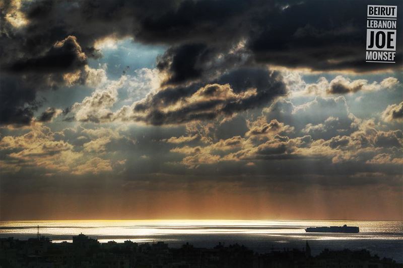  beirut  lebanon  sea  boats  sunset ...