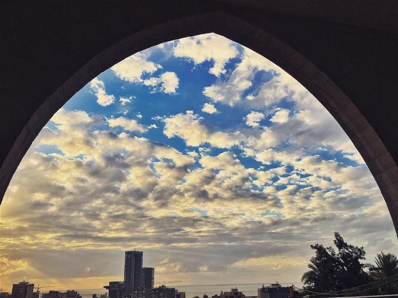  beirut  lebanon  sky  sunset ❤️ @livelovebeirut (Upper Room)