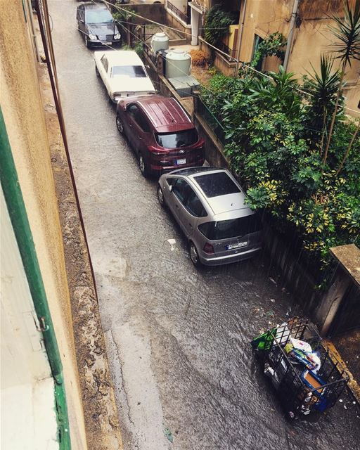 ⛈⛈⛈💦💦💦 beirut  lebanon  storm ...