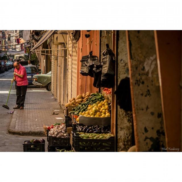  beirut  lebanon  street  vegetables  shop  streetphoto  market  colorful ...