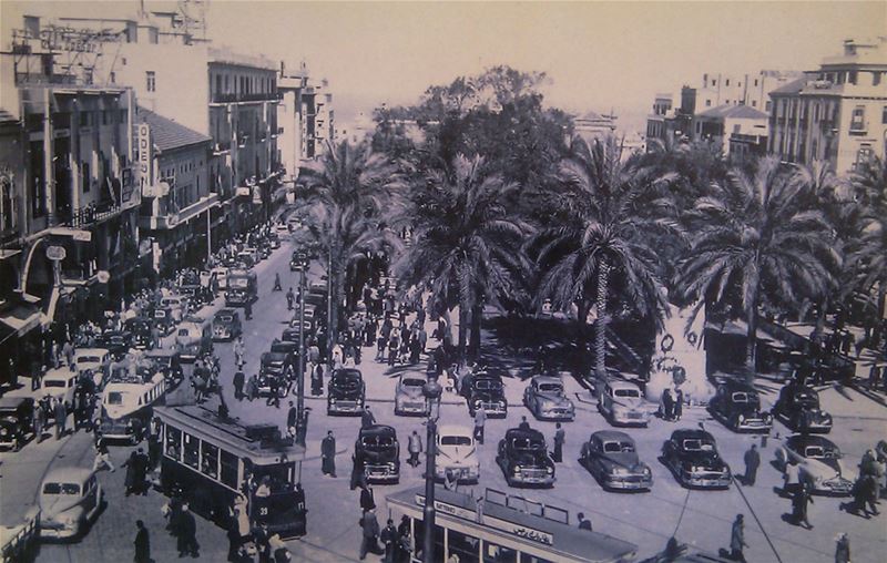 Beirut - Martyrs Square  1950s 