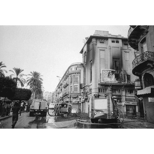 Beirut Martyrs square 1975 .