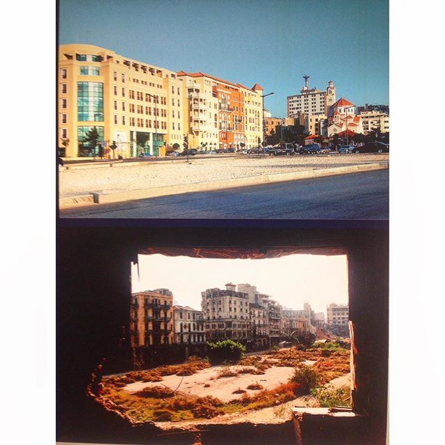 Beirut Martyrs Square  1996-2003 .