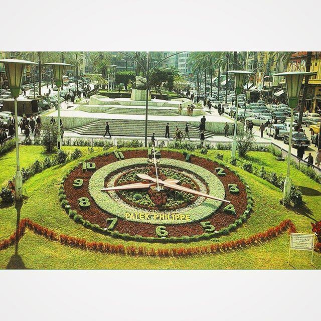 Beirut Martyrs Square In 1971 .