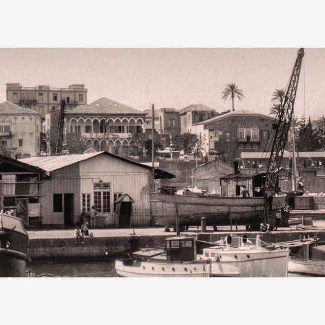 Beirut Near The Port In 1929 .