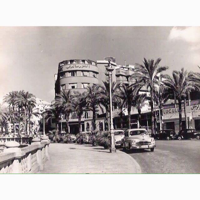 Beirut Normandy Hotel Near Zaytoune In 1954 .