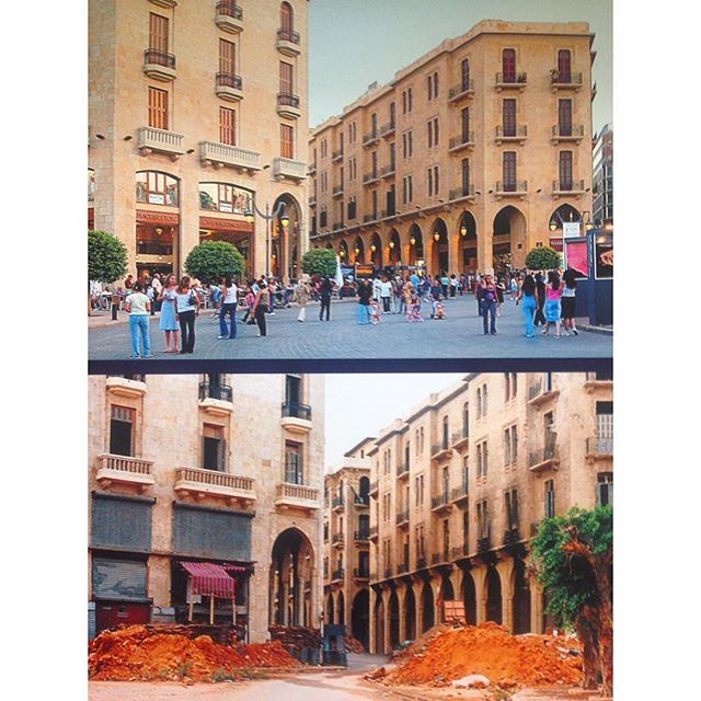 Beirut Parliament Square 1996-2003 .