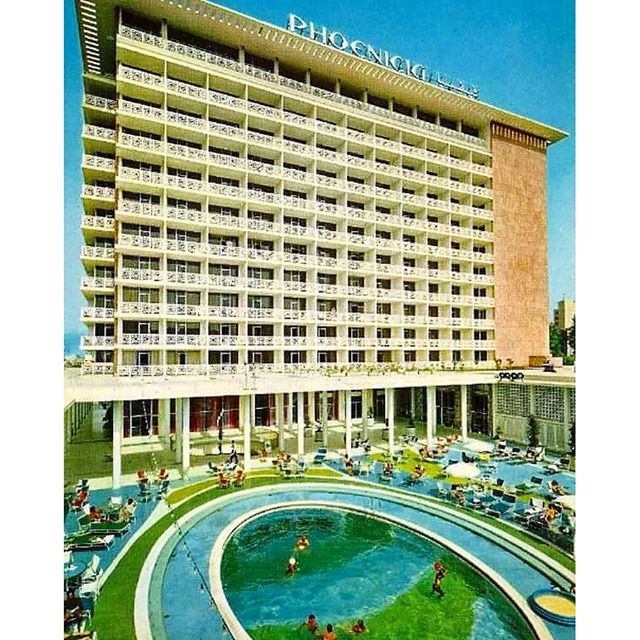 Beirut Phoenicia Hotel - 1967 @phoeniciabeirut 
