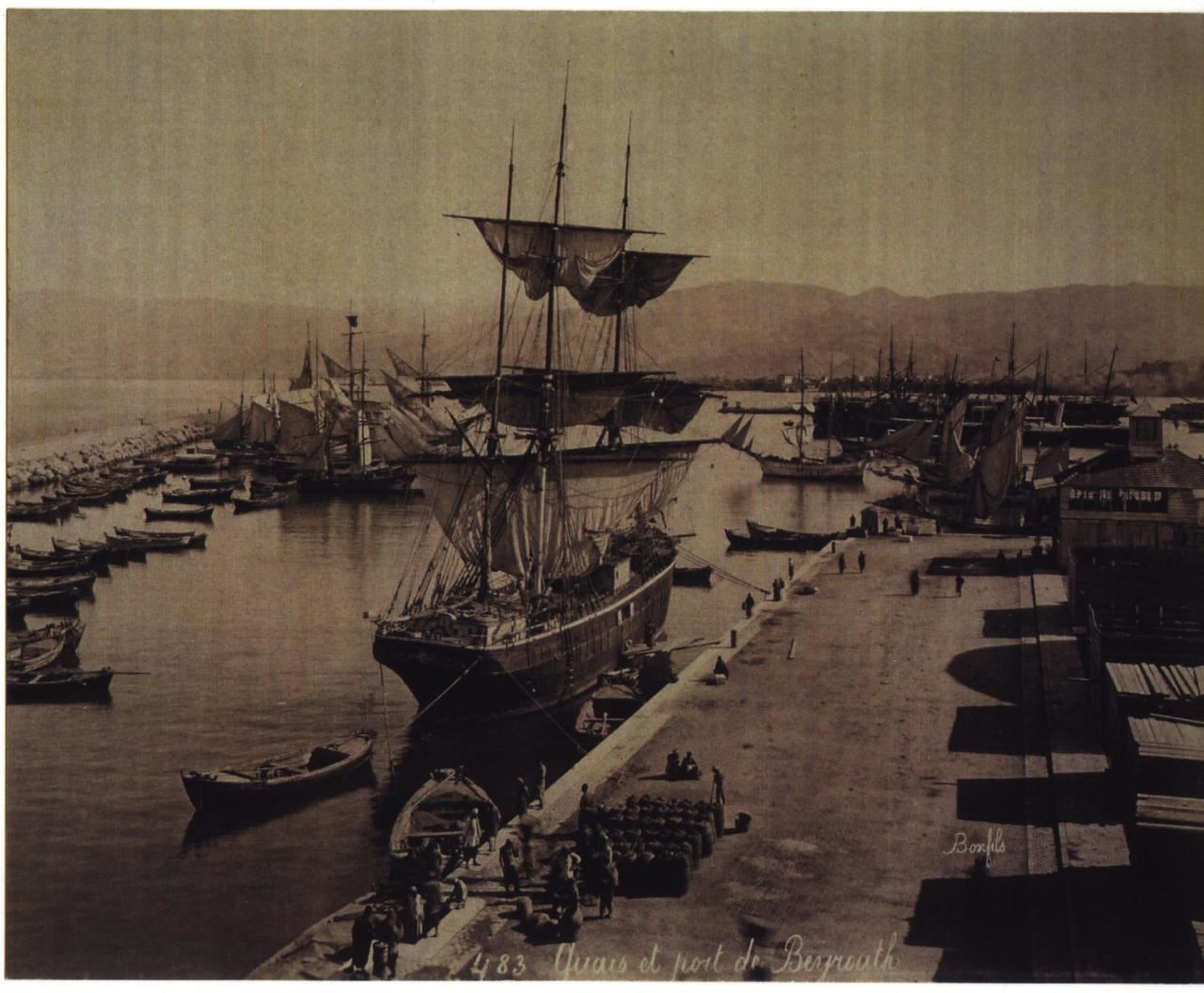 Beirut Port  1870 