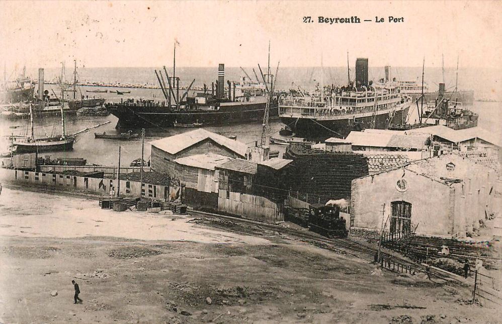 Beirut Port  1890s