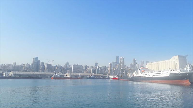 Beirut  portofbeirut   summerday  harbor  port  Lebanon   Beirut ... (Beirut, Lebanon)