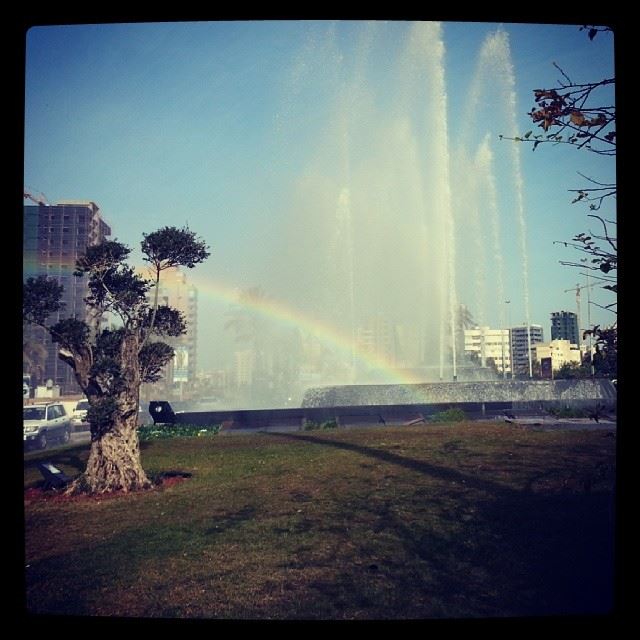  Beirut  rainbow  Lebanon ...