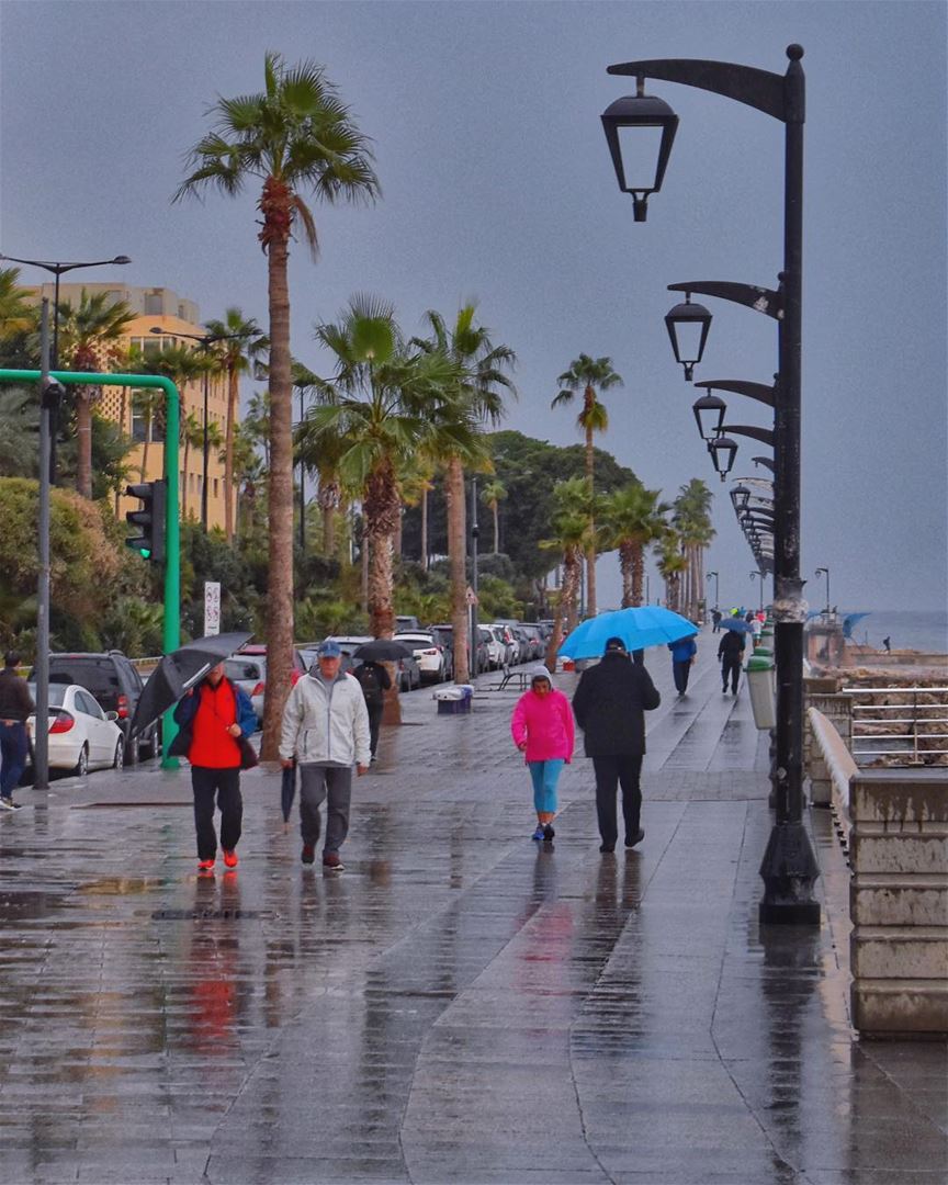  Beirut rainy mornings 😍☔️♥️________________________________________... (Beirut, Lebanon)