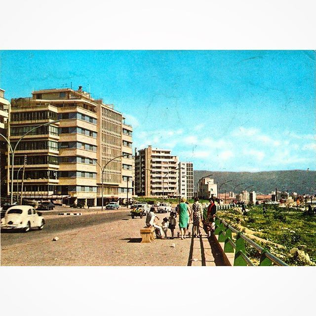Beirut Raouche In 1968 .