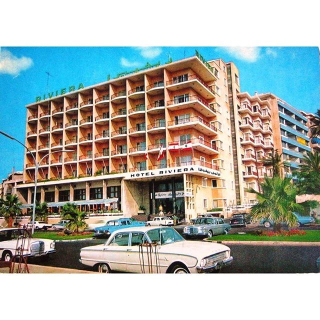 Beirut Riviera Hotel 1974 .
