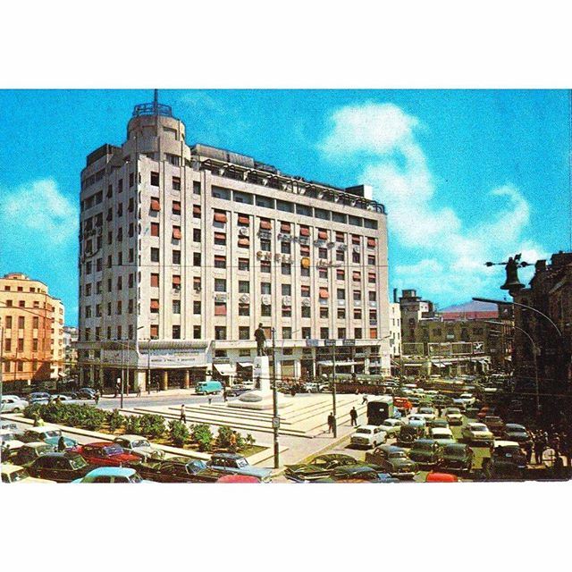 Beirut Ryad Al Solh Square In 1959 .