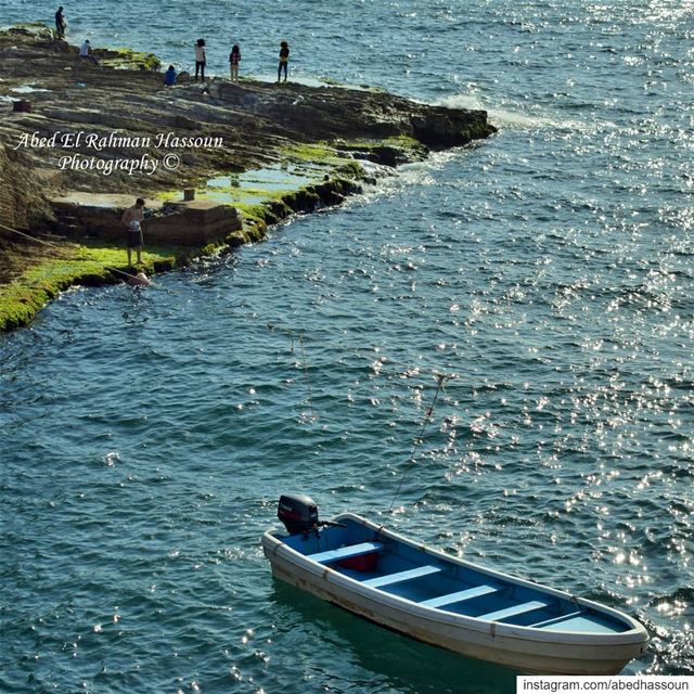 Beirut's coast is so beautiful 🌊....................... (Beirut, Lebanon)