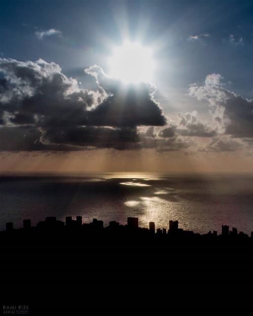 Beirut Skyline 🌆...  lebanon  beirut  dji  drones  quadcopter  aerial... (Beirut, Lebanon)
