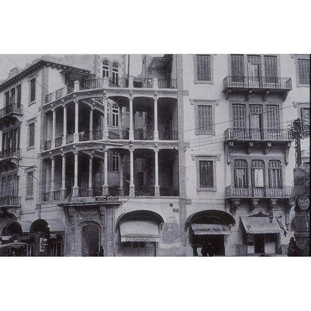 Beirut Sodeco Barakat Building - 1960 .