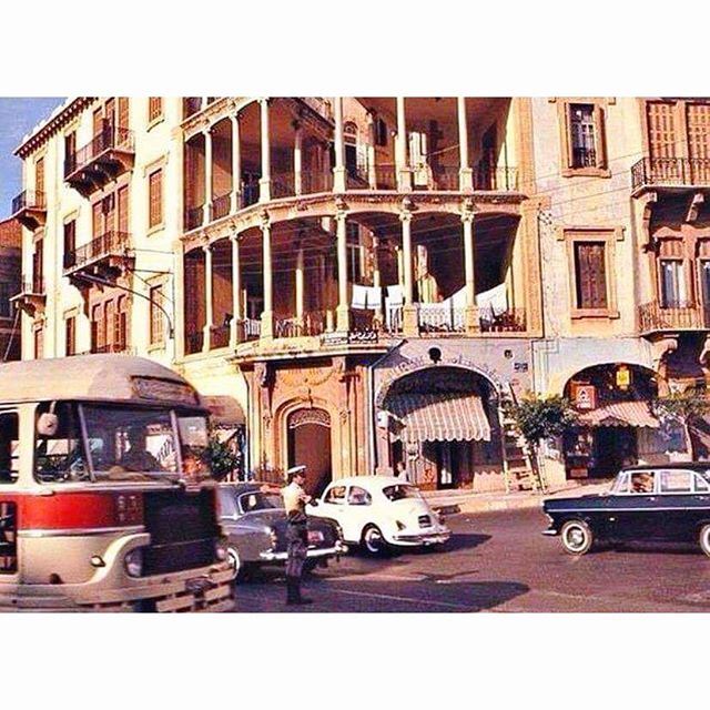 Beirut Sodeco Barakat Building In 1971 ,