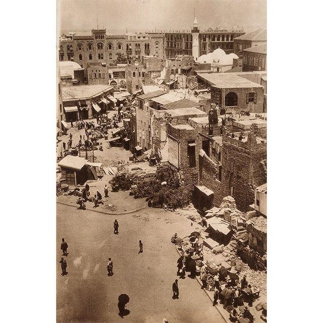 Beirut Souks 1920 .