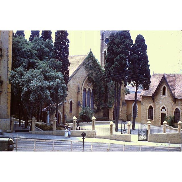 Beirut The National Evangelical Church 1950 .