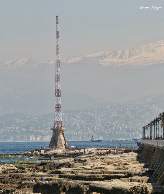 Beirut - the snowy mountain and the sea..... Lebanon  Lebanese  beirut...