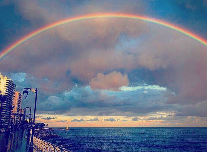Beirut Today 🌈 ❤️😍@livelovebeirut @beirut.city @_beirut961_ @beirutpage... (Beirut, Lebanon)