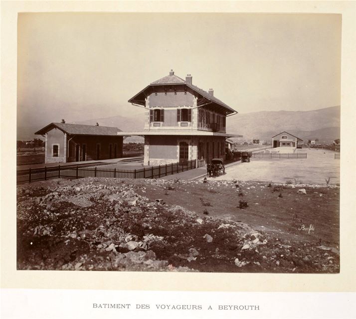 Beirut Train Station  1895