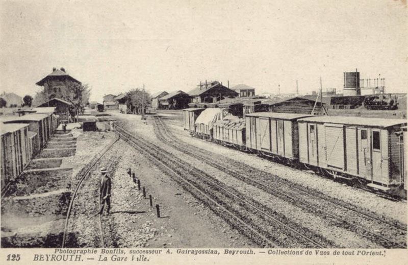 Beirut Train Station  1900s