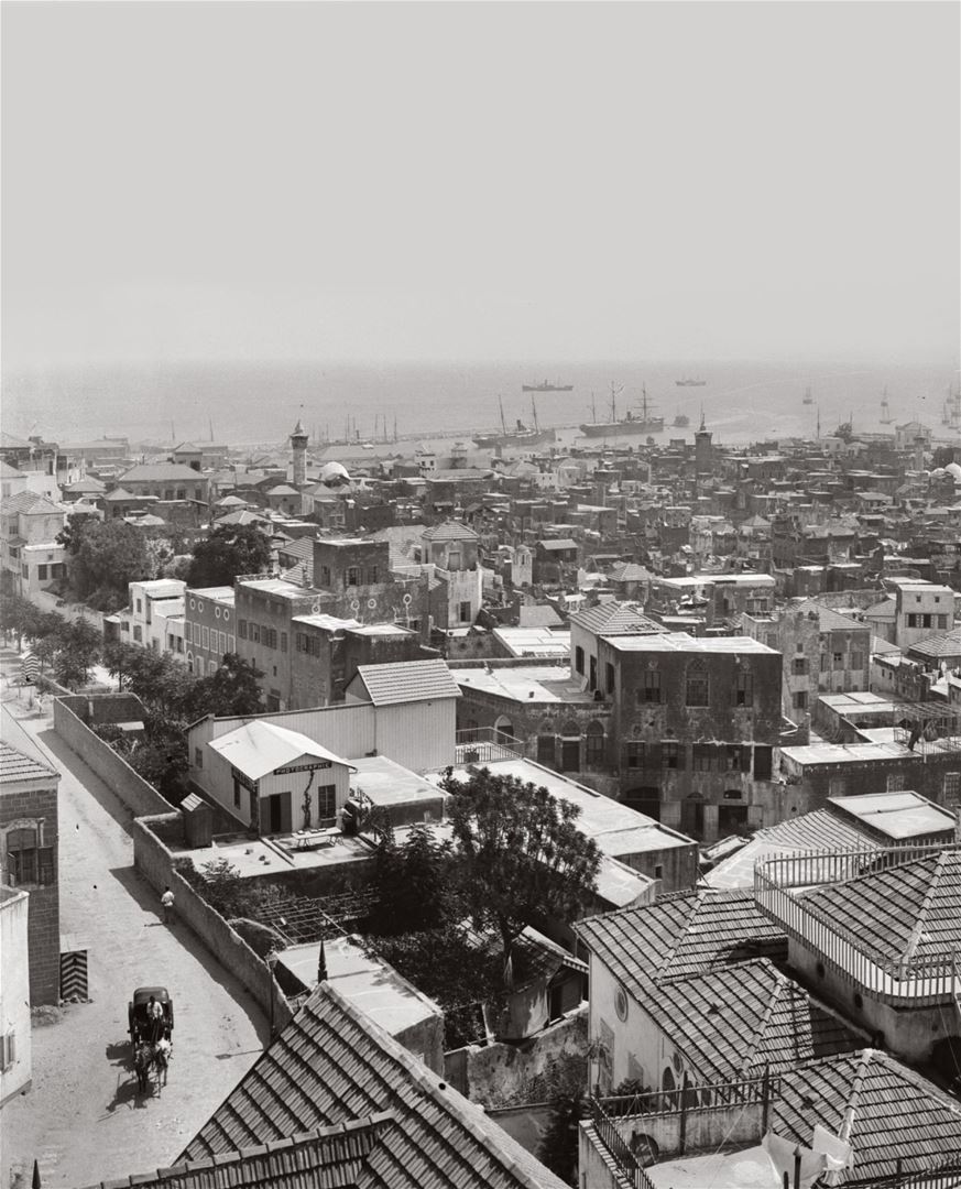 Beirut view from AUB  1900s