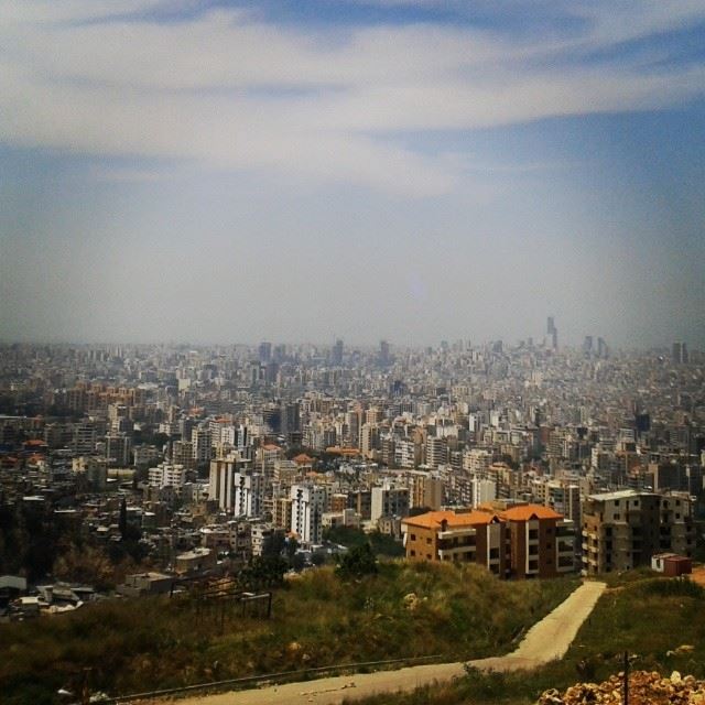 beirut  view from my balcony