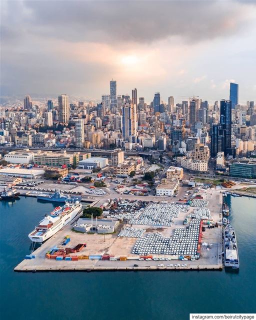  Beirut waterfront skyline - بيروت  jounieh  byblos  lebanon  liban ...