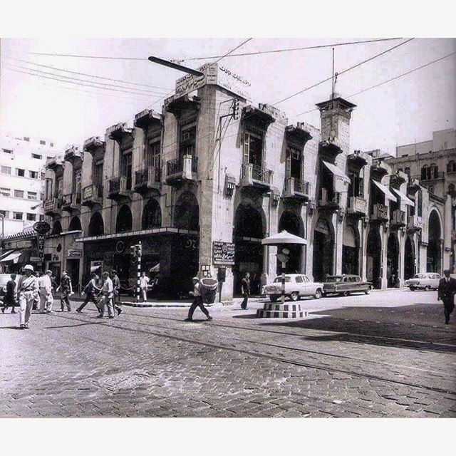 Beirut Weygand Street In 1949 .