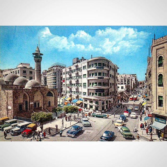 Beirut Weygand Street in 1963 .