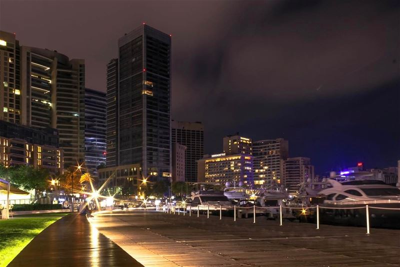  Beirut zaytunabay lebanon nightphotography sightseeing cityscape... (Zaitunay Bay)
