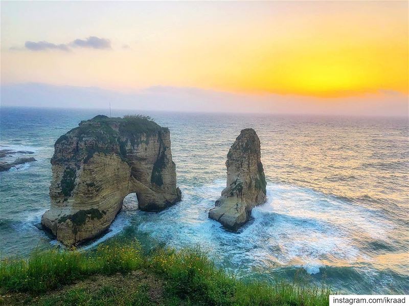  Beirut 🌅🧗🏻‍♀️ (Ar Rawshah, Beyrouth, Lebanon)