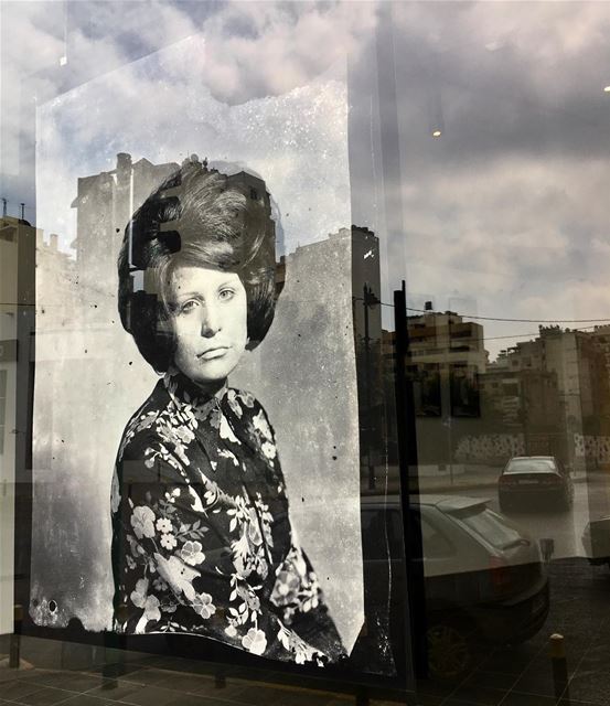 Beit Beirut by the window  photoexhibition  streetphotography ... (Beit Beirut)