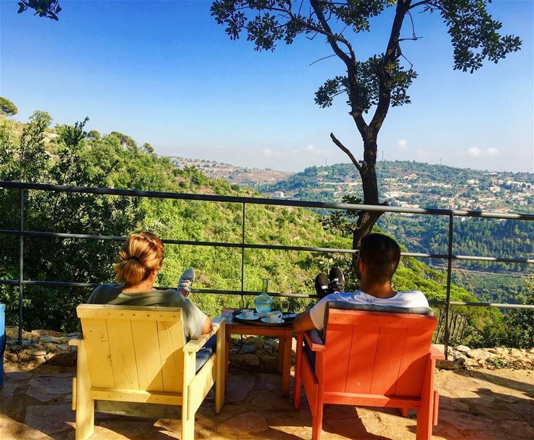 🇱🇧 Beit EL Qamar🇱🇧 🌞🌴🍃🌿🍃🌴🌞☕️🍶 nature naturephotography tree... (Dayr Al Qamar, Mont-Liban, Lebanon)