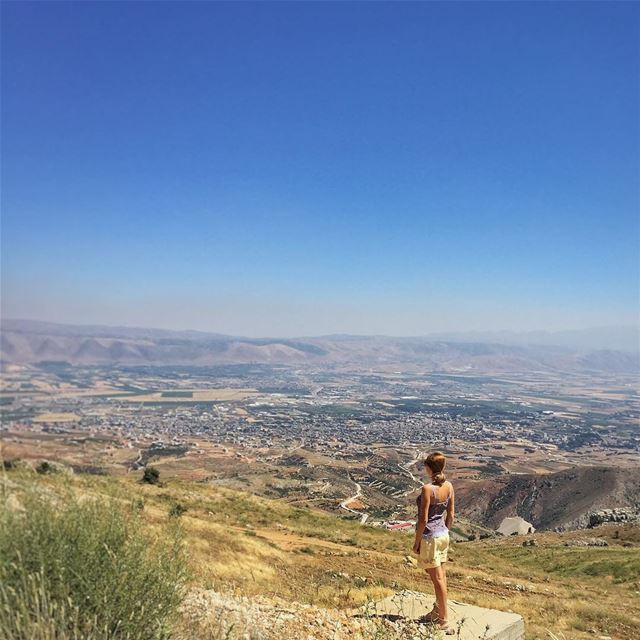 Bekaa from above - @vitalina.a  LiveLoveBekaa  LiveLoveZahleh ... (Zahlé, Lebanon)